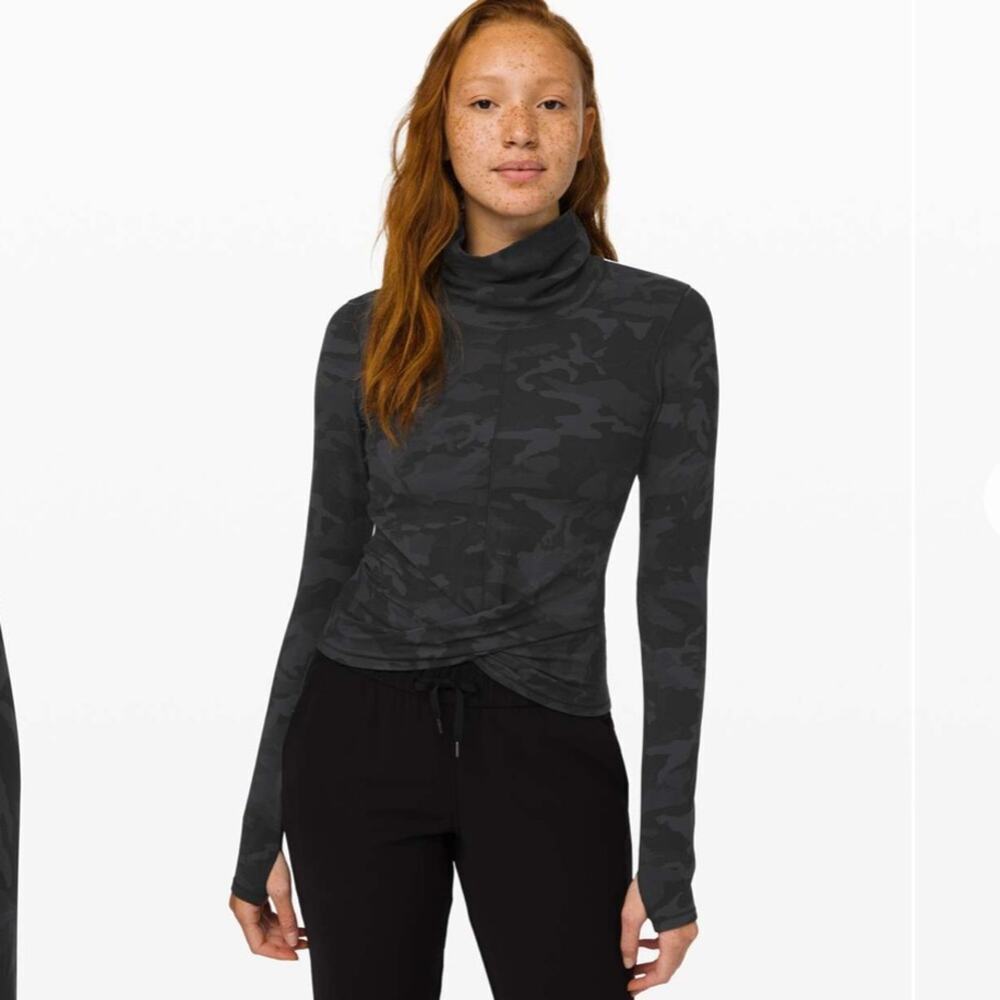 Lululemon Melodic Movement Camo Long Sleeve